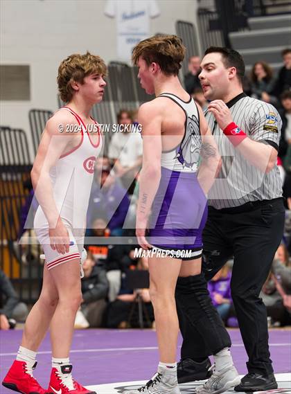 Thumbnail 2 in Brownsburg vs. Crown Point (IHSWCA 4A Finals) photogallery.