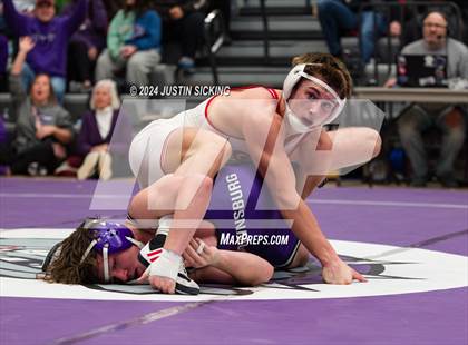 Thumbnail 2 in Brownsburg vs. Crown Point (IHSWCA 4A Finals) photogallery.