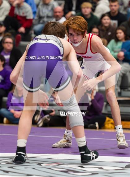 Thumbnail 1 in Brownsburg vs. Crown Point (IHSWCA 4A Finals) photogallery.