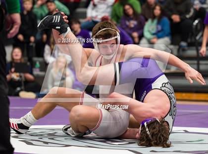 Thumbnail 3 in Brownsburg vs. Crown Point (IHSWCA 4A Finals) photogallery.