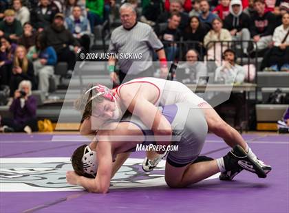 Thumbnail 2 in Brownsburg vs. Crown Point (IHSWCA 4A Finals) photogallery.