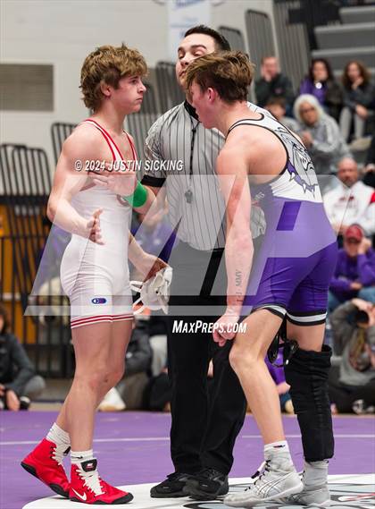 Thumbnail 1 in Brownsburg vs. Crown Point (IHSWCA 4A Finals) photogallery.