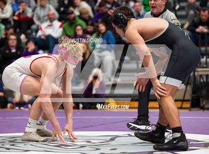 Thumbnail 2 in Brownsburg vs. Crown Point (IHSWCA 4A Finals) photogallery.