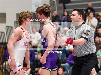 Thumbnail 1 in Brownsburg vs. Crown Point (IHSWCA 4A Finals) photogallery.