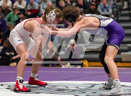 Thumbnail 1 in Brownsburg vs. Crown Point (IHSWCA 4A Finals) photogallery.