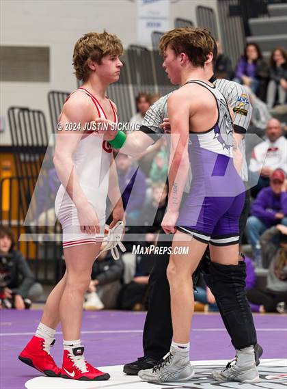Thumbnail 3 in Brownsburg vs. Crown Point (IHSWCA 4A Finals) photogallery.