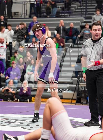 Thumbnail 3 in Brownsburg vs. Crown Point (IHSWCA 4A Finals) photogallery.
