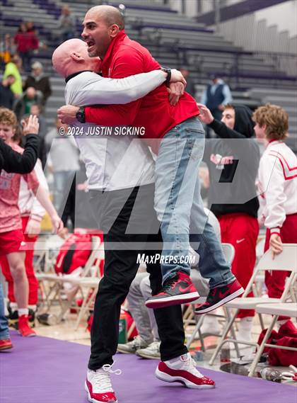 Thumbnail 1 in Brownsburg vs. Crown Point (IHSWCA 4A Finals) photogallery.