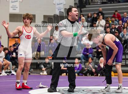 Thumbnail 2 in Brownsburg vs. Crown Point (IHSWCA 4A Finals) photogallery.