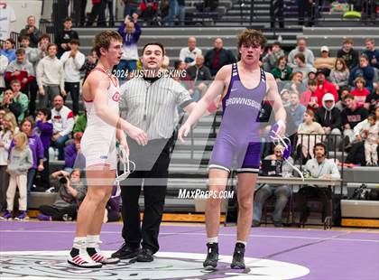 Thumbnail 2 in Brownsburg vs. Crown Point (IHSWCA 4A Finals) photogallery.