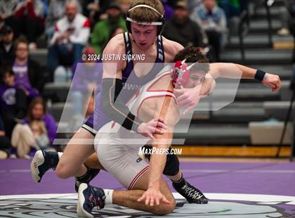 Thumbnail 2 in Brownsburg vs. Crown Point (IHSWCA 4A Finals) photogallery.