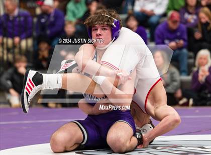 Thumbnail 2 in Brownsburg vs. Crown Point (IHSWCA 4A Finals) photogallery.