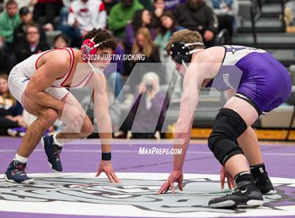 Thumbnail 3 in Brownsburg vs. Crown Point (IHSWCA 4A Finals) photogallery.