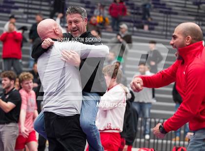Thumbnail 3 in Brownsburg vs. Crown Point (IHSWCA 4A Finals) photogallery.