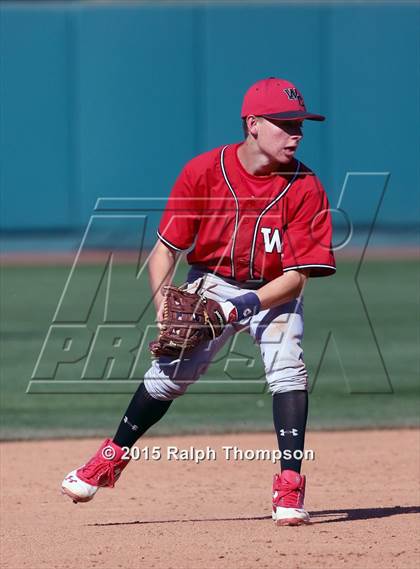 Thumbnail 2 in Woodland Christian vs. Bradshaw Christian (@Raley Field) photogallery.