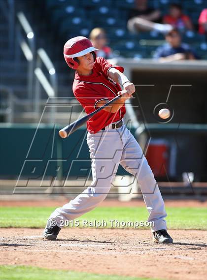 Thumbnail 1 in Woodland Christian vs. Bradshaw Christian (@Raley Field) photogallery.