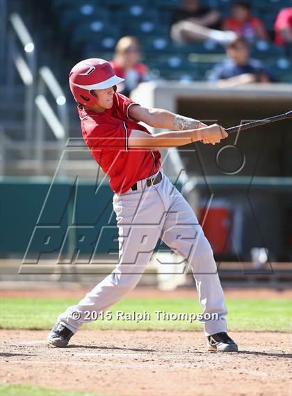 Thumbnail 2 in Woodland Christian vs. Bradshaw Christian (@Raley Field) photogallery.