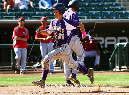 Thumbnail 3 in Woodland Christian vs. Bradshaw Christian (@Raley Field) photogallery.