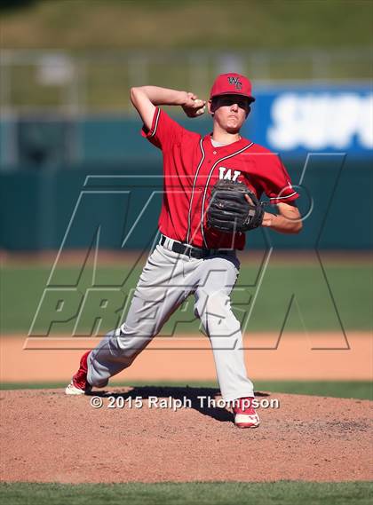 Thumbnail 1 in Woodland Christian vs. Bradshaw Christian (@Raley Field) photogallery.