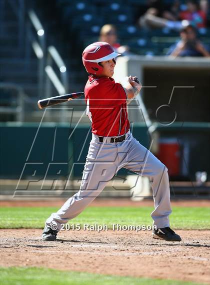 Thumbnail 1 in Woodland Christian vs. Bradshaw Christian (@Raley Field) photogallery.
