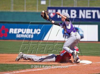 Thumbnail 2 in Woodland Christian vs. Bradshaw Christian (@Raley Field) photogallery.