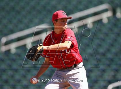 Thumbnail 2 in Woodland Christian vs. Bradshaw Christian (@Raley Field) photogallery.