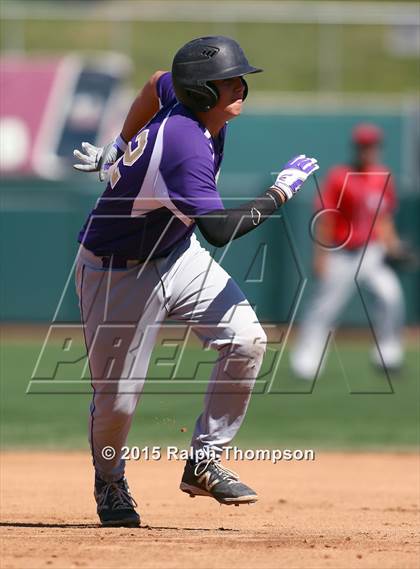 Thumbnail 1 in Woodland Christian vs. Bradshaw Christian (@Raley Field) photogallery.