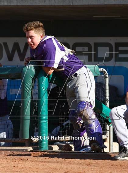 Thumbnail 2 in Woodland Christian vs. Bradshaw Christian (@Raley Field) photogallery.
