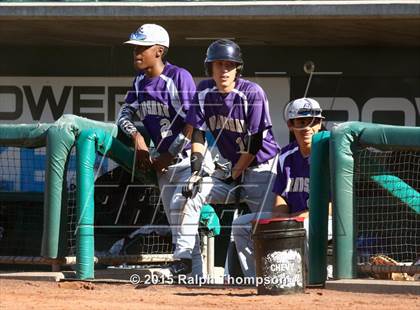 Thumbnail 1 in Woodland Christian vs. Bradshaw Christian (@Raley Field) photogallery.