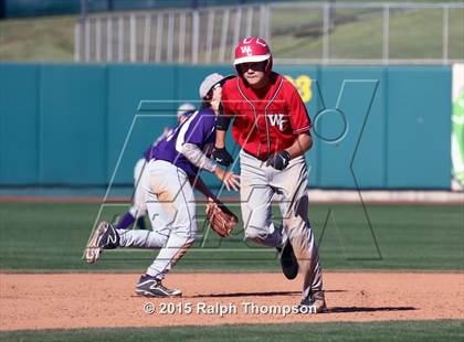 Thumbnail 2 in Woodland Christian vs. Bradshaw Christian (@Raley Field) photogallery.