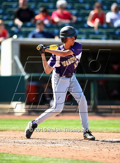 Thumbnail 3 in Woodland Christian vs. Bradshaw Christian (@Raley Field) photogallery.
