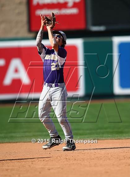 Thumbnail 1 in Woodland Christian vs. Bradshaw Christian (@Raley Field) photogallery.