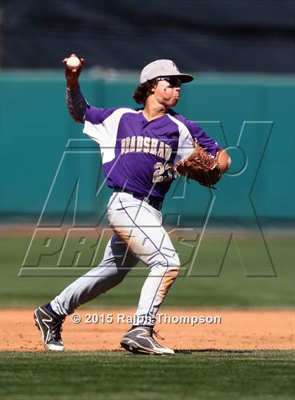 Thumbnail 1 in Woodland Christian vs. Bradshaw Christian (@Raley Field) photogallery.