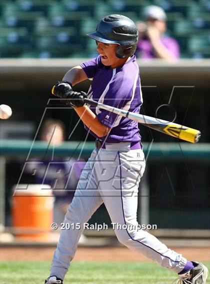 Thumbnail 1 in Woodland Christian vs. Bradshaw Christian (@Raley Field) photogallery.