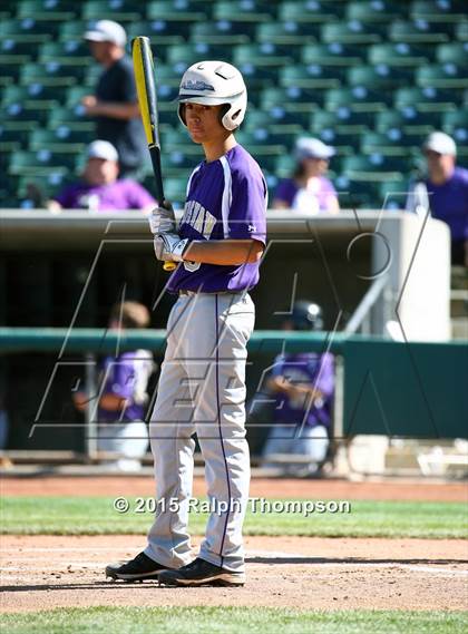 Thumbnail 3 in Woodland Christian vs. Bradshaw Christian (@Raley Field) photogallery.