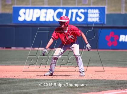 Thumbnail 3 in Woodland Christian vs. Bradshaw Christian (@Raley Field) photogallery.