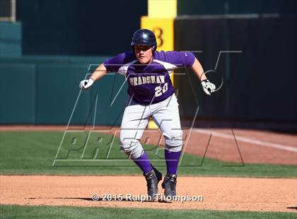 Thumbnail 2 in Woodland Christian vs. Bradshaw Christian (@Raley Field) photogallery.