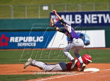 Thumbnail 3 in Woodland Christian vs. Bradshaw Christian (@Raley Field) photogallery.