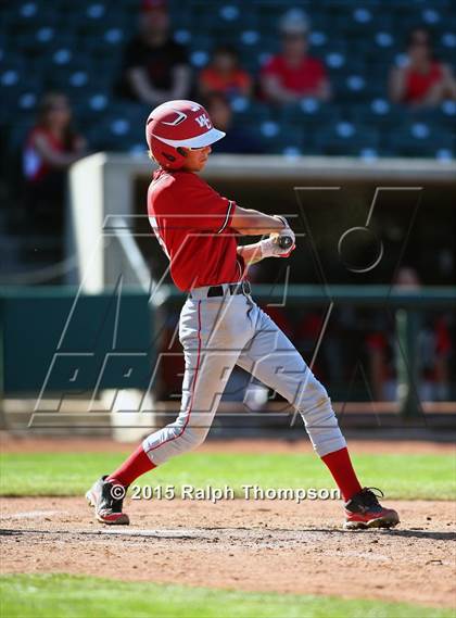 Thumbnail 3 in Woodland Christian vs. Bradshaw Christian (@Raley Field) photogallery.
