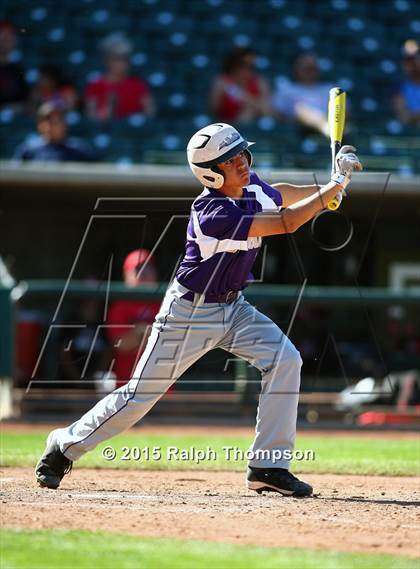 Thumbnail 3 in Woodland Christian vs. Bradshaw Christian (@Raley Field) photogallery.