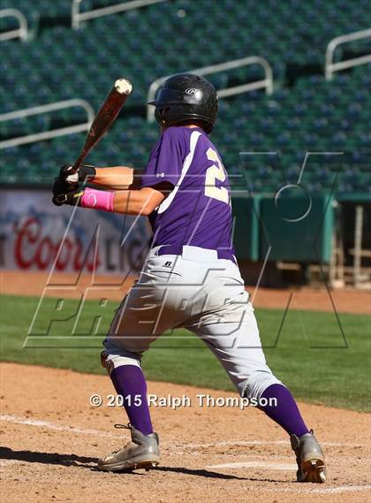 Thumbnail 2 in Woodland Christian vs. Bradshaw Christian (@Raley Field) photogallery.