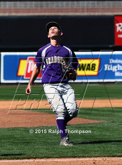 Thumbnail 2 in Woodland Christian vs. Bradshaw Christian (@Raley Field) photogallery.