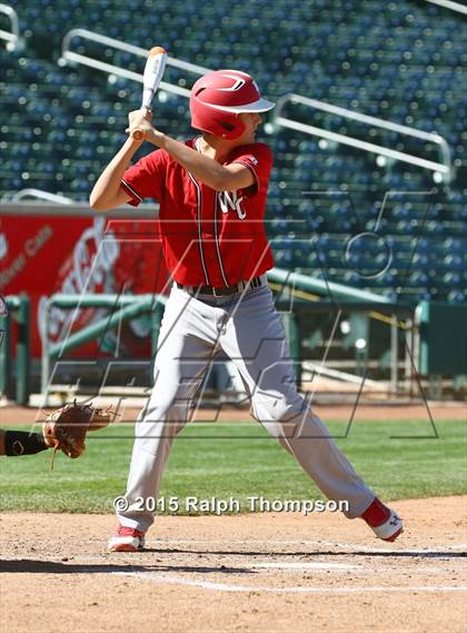 Thumbnail 3 in Woodland Christian vs. Bradshaw Christian (@Raley Field) photogallery.