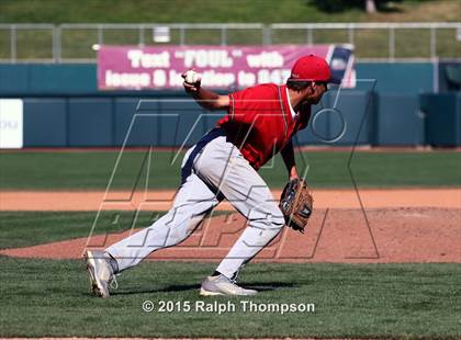 Thumbnail 1 in Woodland Christian vs. Bradshaw Christian (@Raley Field) photogallery.