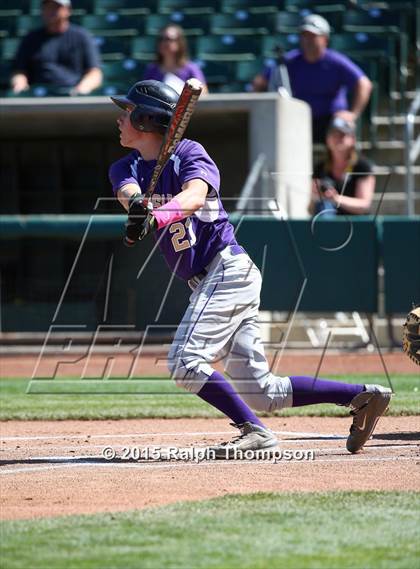 Thumbnail 3 in Woodland Christian vs. Bradshaw Christian (@Raley Field) photogallery.