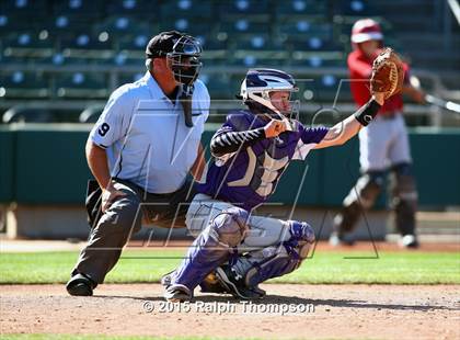 Thumbnail 2 in Woodland Christian vs. Bradshaw Christian (@Raley Field) photogallery.