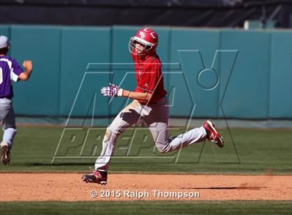 Thumbnail 2 in Woodland Christian vs. Bradshaw Christian (@Raley Field) photogallery.