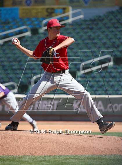 Thumbnail 1 in Woodland Christian vs. Bradshaw Christian (@Raley Field) photogallery.