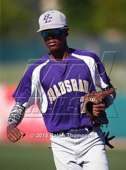 Thumbnail 1 in Woodland Christian vs. Bradshaw Christian (@Raley Field) photogallery.