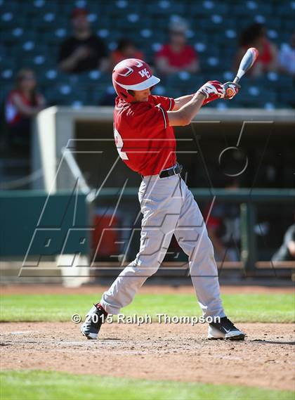Thumbnail 3 in Woodland Christian vs. Bradshaw Christian (@Raley Field) photogallery.